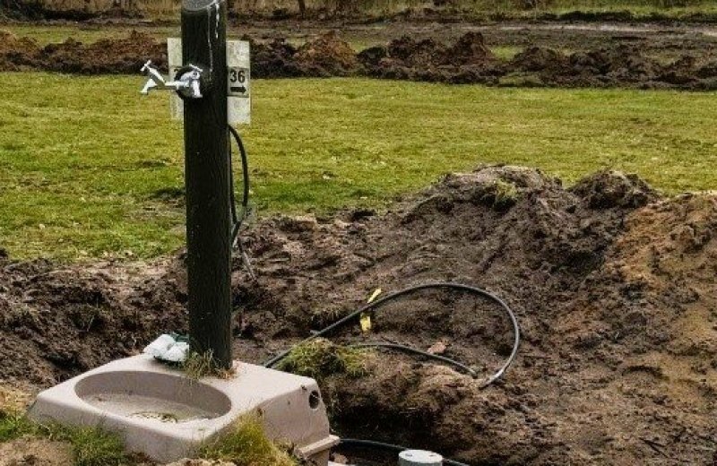 Erweiterung der Komfortstellplätze auf dem Feld Horst